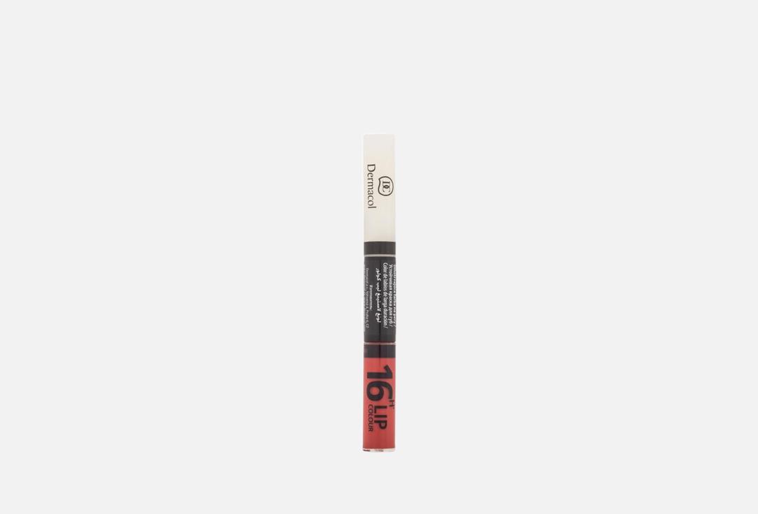DERMACOL Longwear lipstick & gloss coat 2-in-1 16H Lip colour