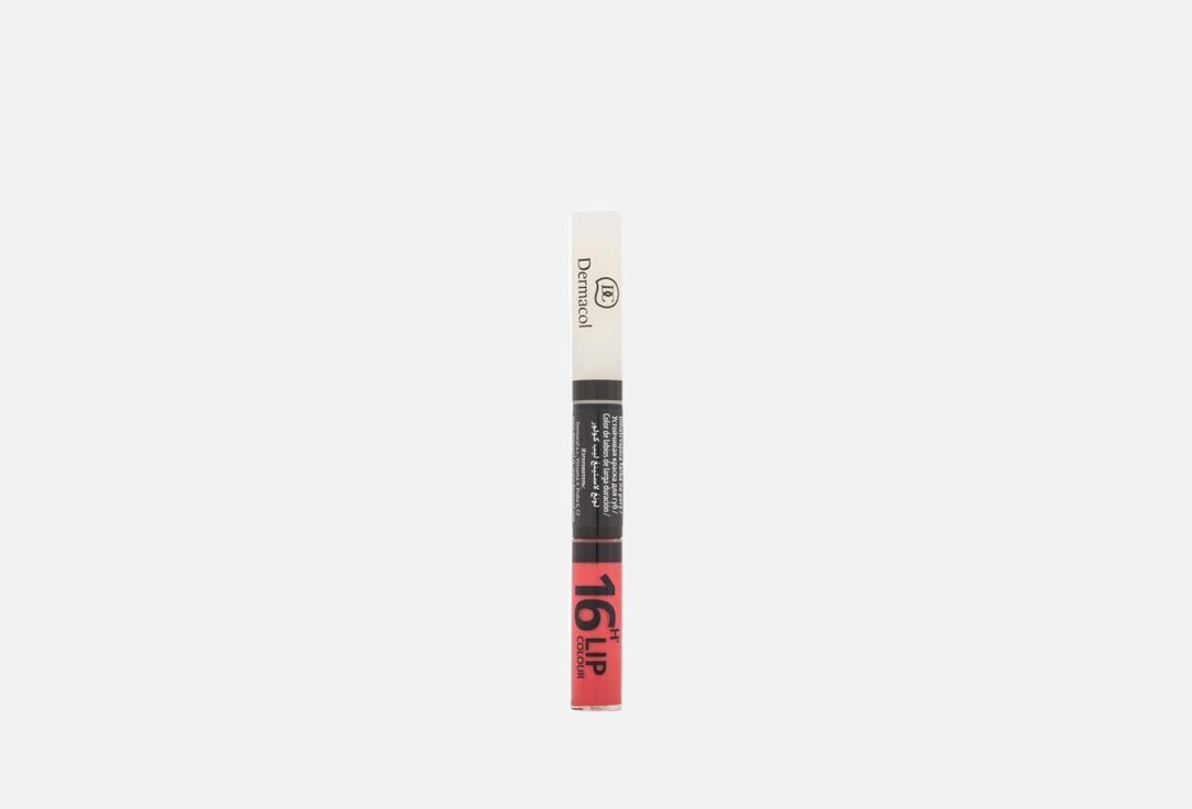 DERMACOL Longwear lipstick & gloss coat 2-in-1 16H Lip colour