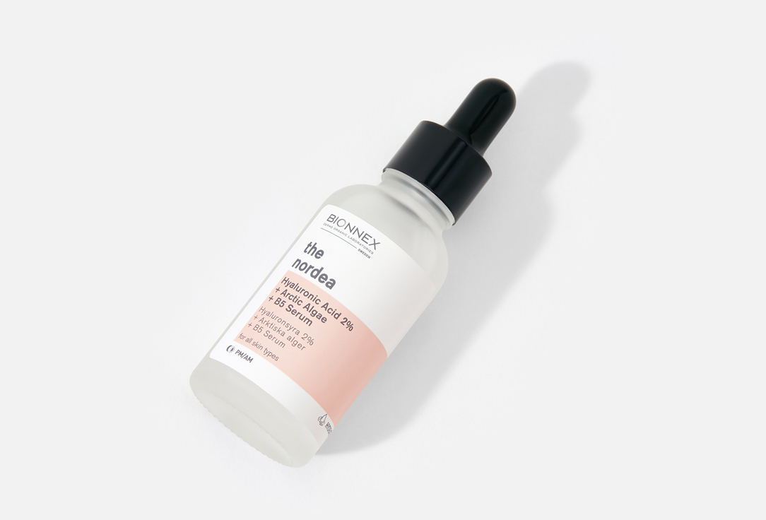 bionnex Face serum HYALURONIC ACID 2% & ARCTIC ALGAE & B5 The nordea
