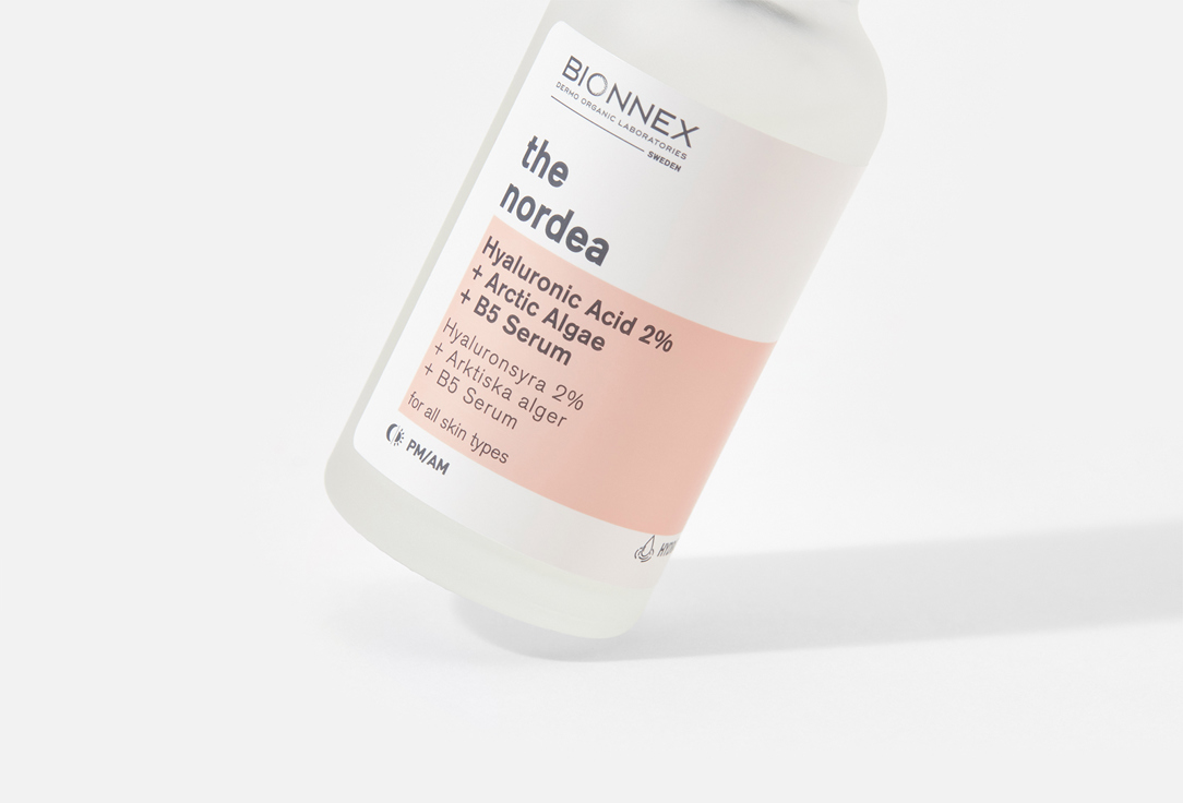bionnex Face serum HYALURONIC ACID 2% & ARCTIC ALGAE & B5 The nordea