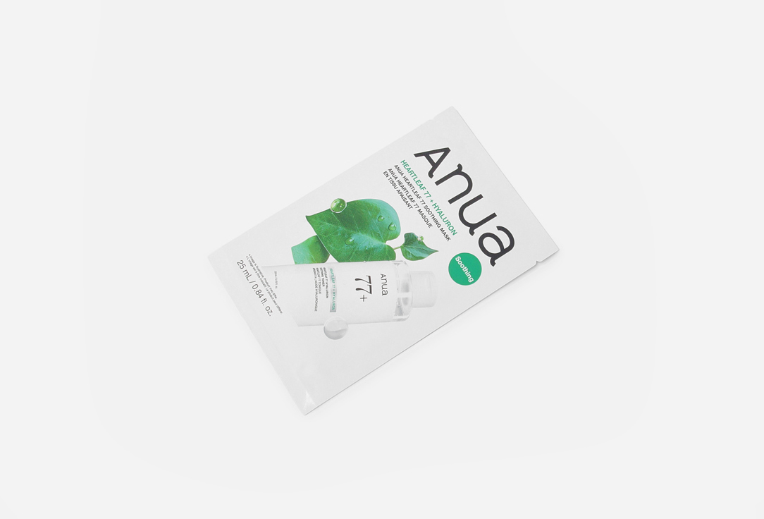 ANUA Calming Face Mask Heartleaf 77 Soothing Mask 1 pcs ANUA Calming Face Mask Heartleaf 77 Soothing Mask