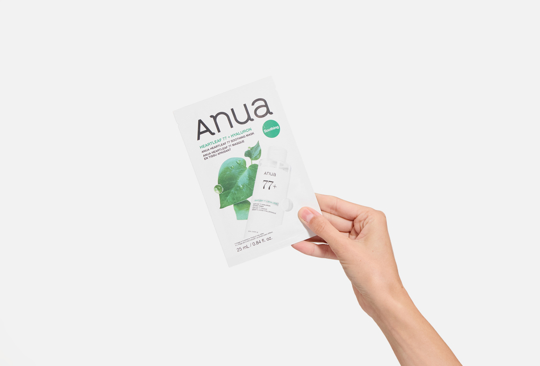 ANUA Calming Face Mask Heartleaf 77 Soothing Mask 1 pcs ANUA Calming Face Mask Heartleaf 77 Soothing Mask