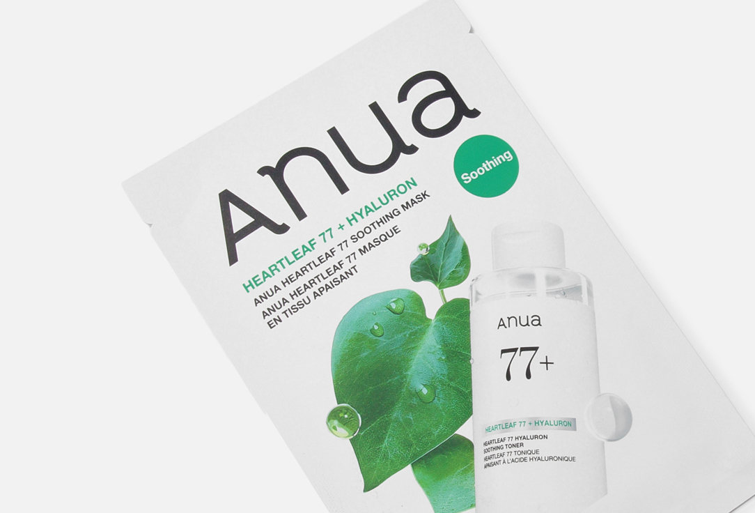 ANUA Calming Face Mask Heartleaf 77 Soothing Mask 1 pcs ANUA Calming Face Mask Heartleaf 77 Soothing Mask