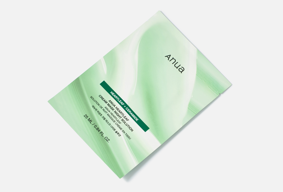 ANUA Barrier-strengthening Face Mask Heartleaf Cream Mask Night Solution
