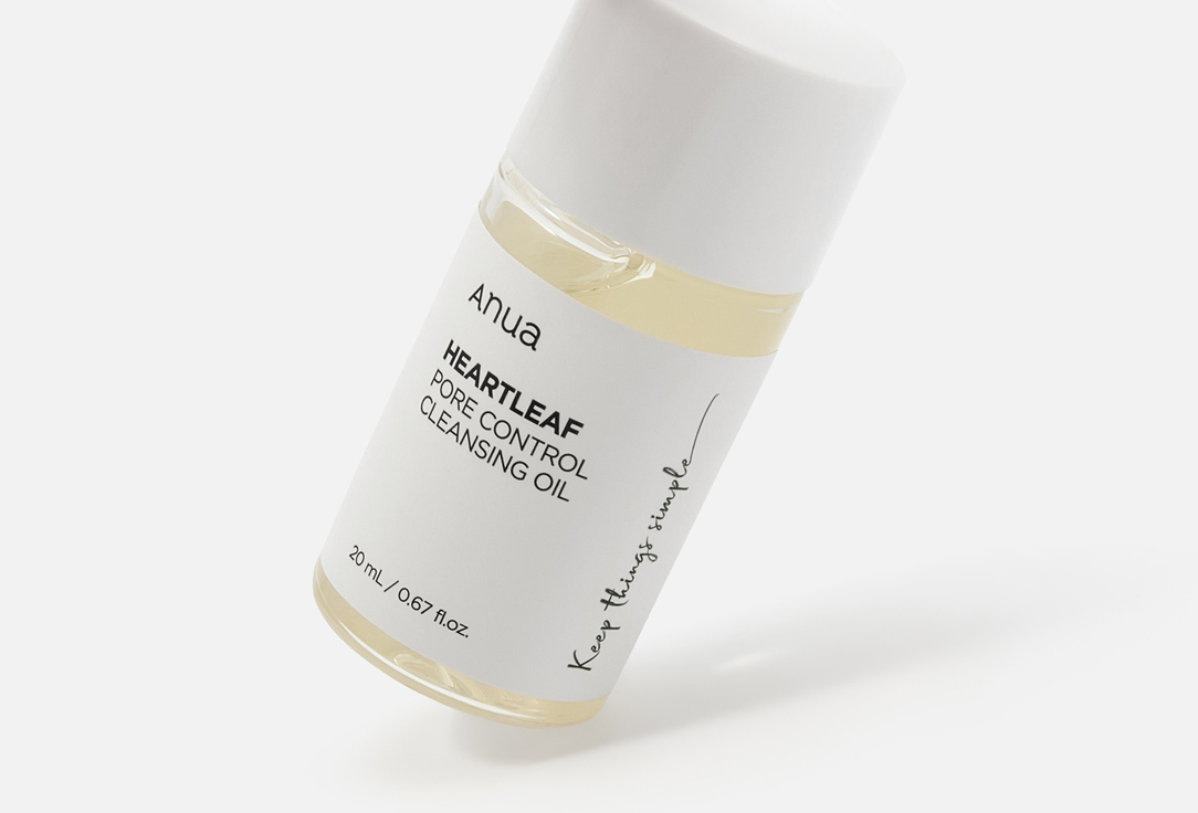 ANUA Soothing Cleansing Oil Heartleaf Pore Control Cleansing Oil 20 ml ANUA Soothing Cleansing Oil Heartleaf Pore Control Cleansing Oil