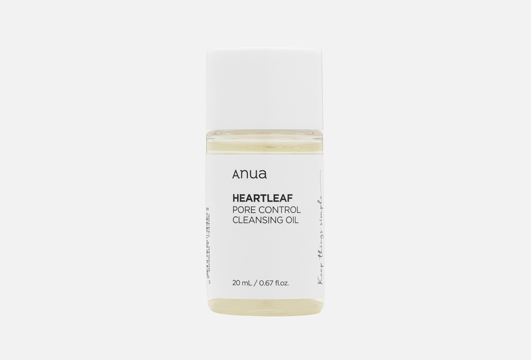 ANUA Soothing Cleansing Oil Heartleaf Pore Control Cleansing Oil 20 ml ANUA Soothing Cleansing Oil Heartleaf Pore Control Cleansing Oil