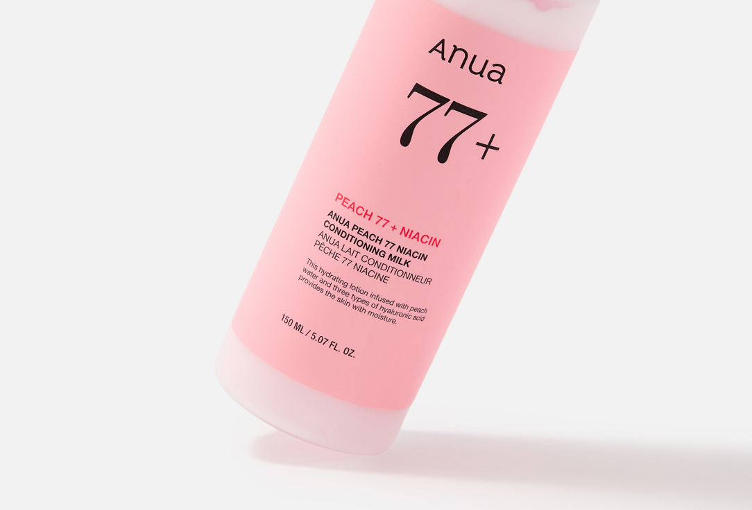 ANUA Brightening Face Milk Peach 77 Niacin Conditioning Milk