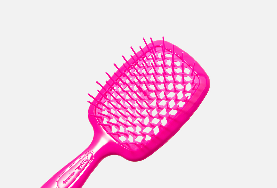 Janeke Hair Brush Superbrush Fluo fuchsia 1 pcs Janeke Hair Brush Superbrush