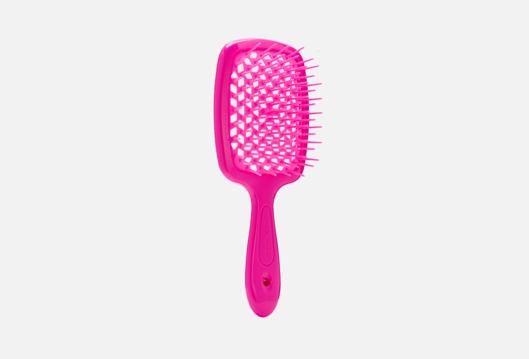 Janeke Hair Brush Superbrush Fluo fuchsia 1 pcs Janeke Hair Brush Superbrush