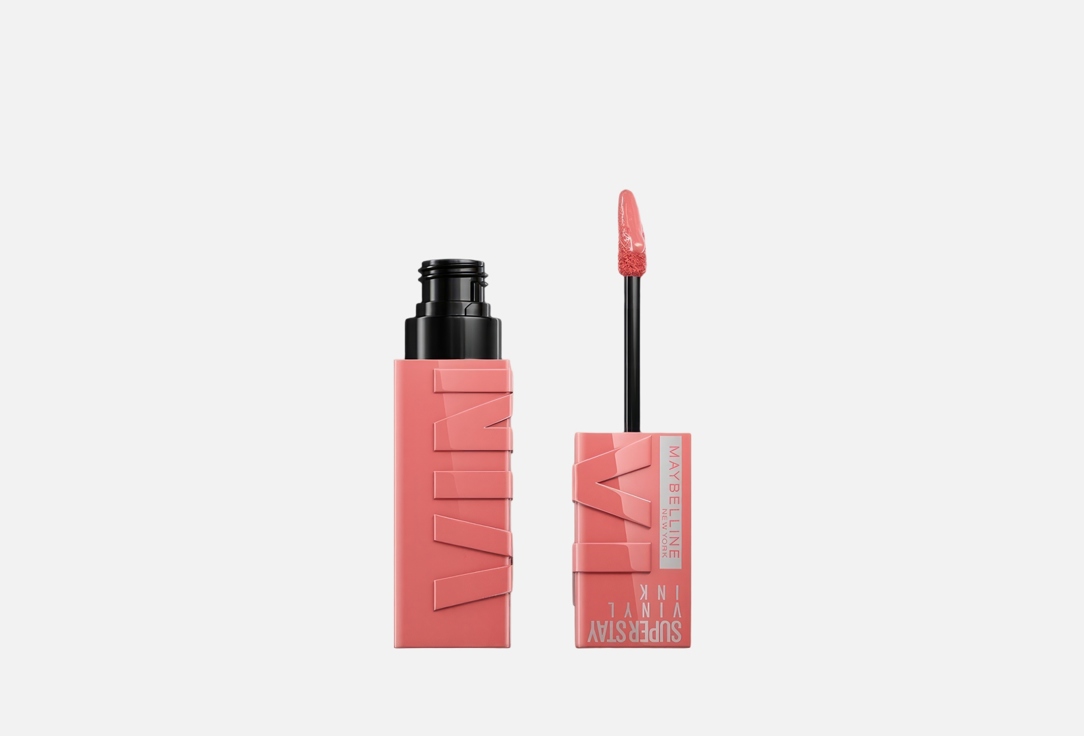 Maybelline New York Liquid Lipstick Super Stay Vinyl ink 100, Charmed 4.2 ml Maybelline New York Liquid Lipstick Super Stay Vinyl ink