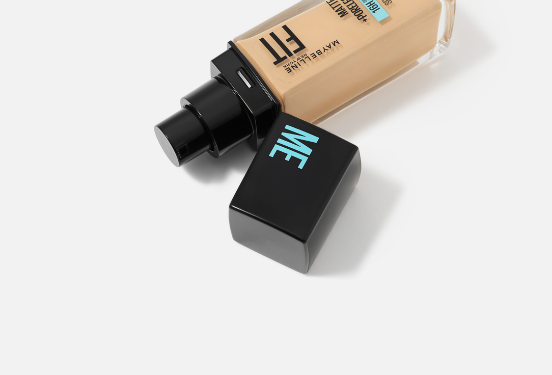 Maybelline New York Matte Foundation SPF 22 Fit Me Matte & Poreless 128, Warm nude 30 ml Maybelline New York Matte Foundation SPF 22 Fit Me Matte & Poreless