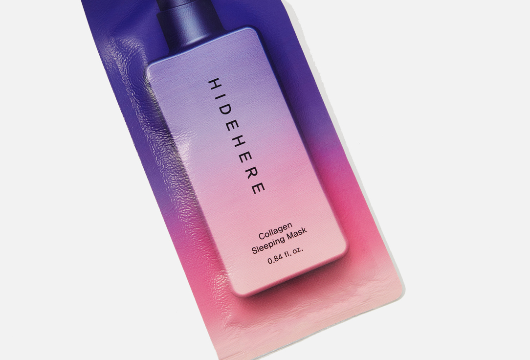 Hidehere Face Sleeping Mask Collagen 25 ml Hidehere Face Sleeping Mask Collagen