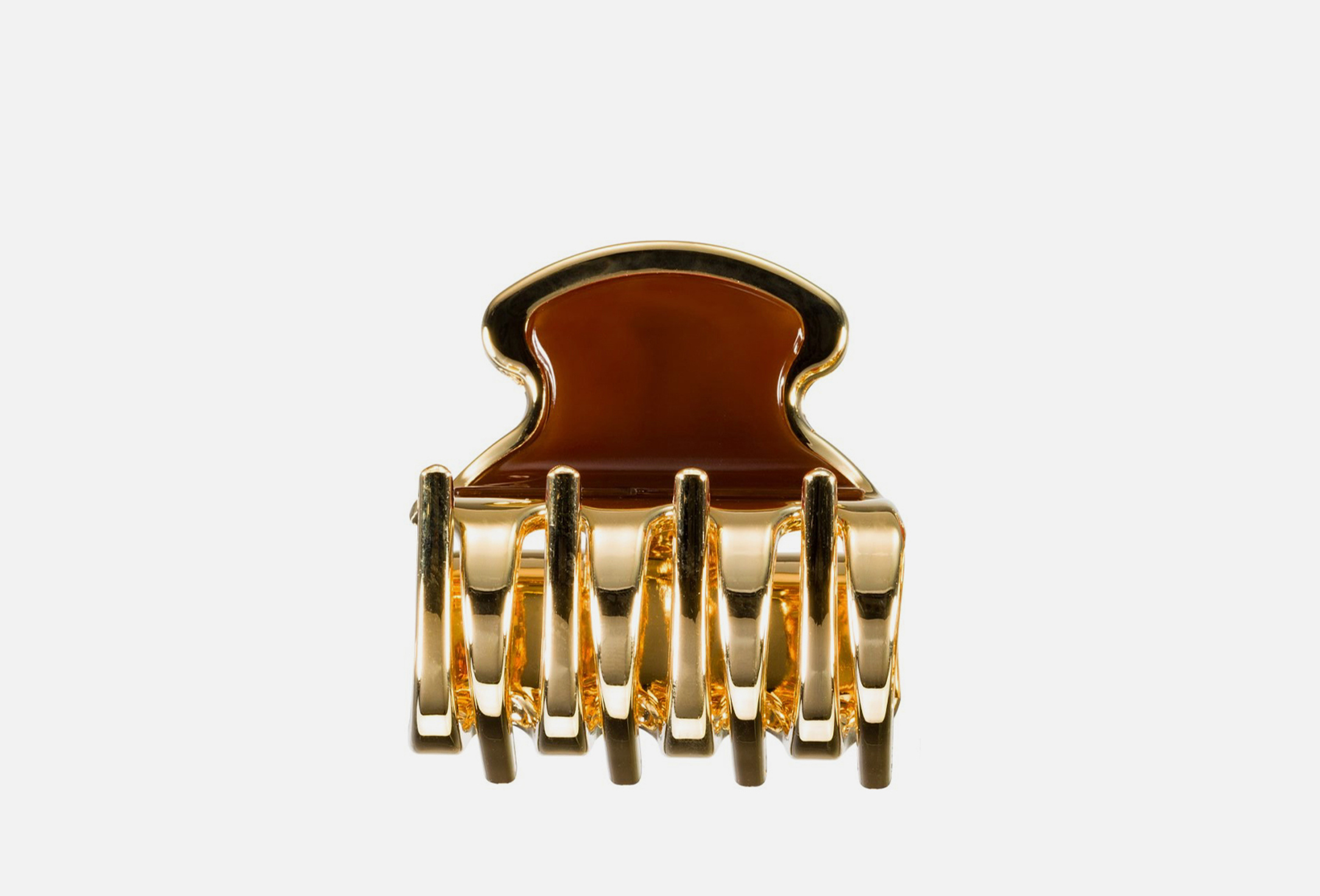Hair Clip 1 Brown
