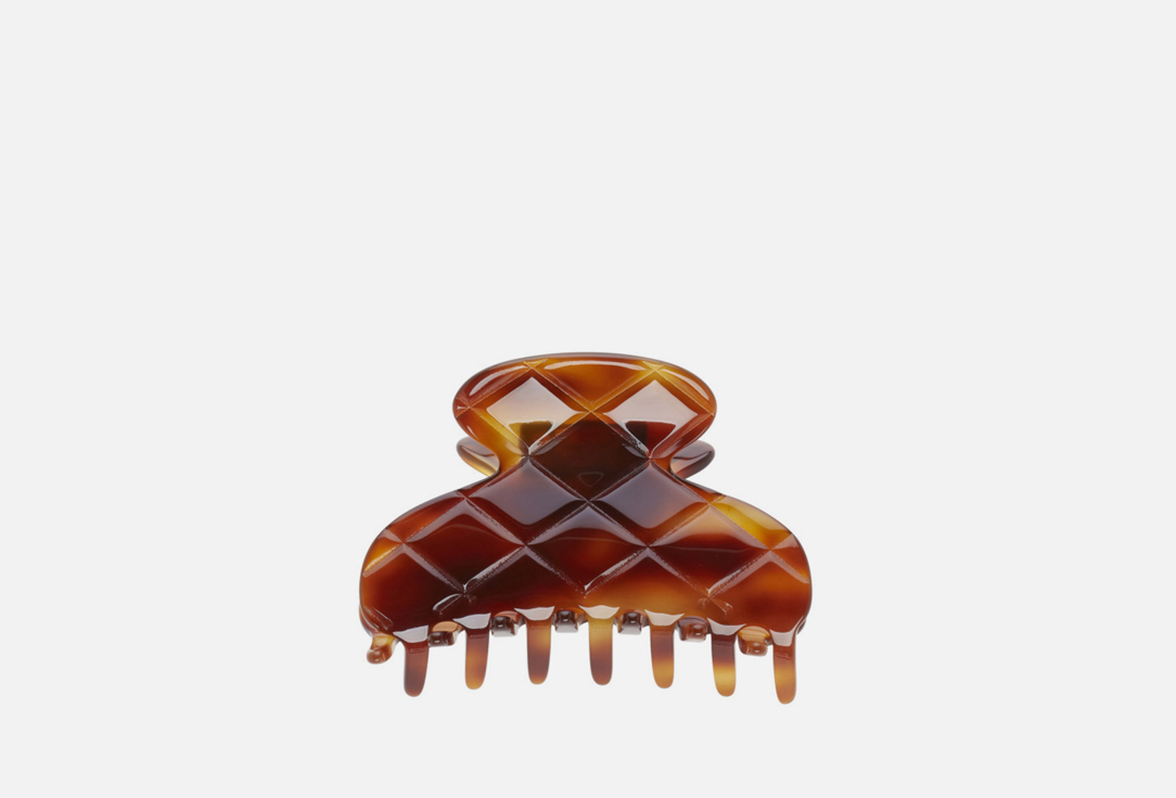 Janeke Large Hair Clip Hair Clip Brown 1 pcs Janeke Large Hair Clip Hair Clip