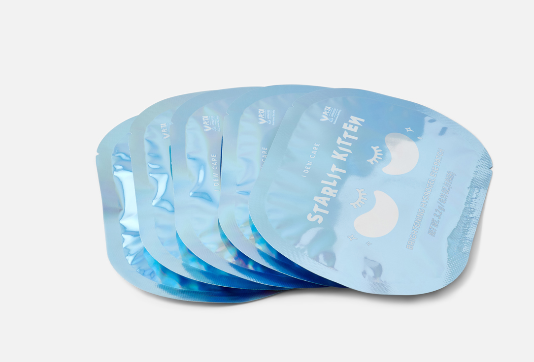 I DEW CARE HYDROGEL EYE PATCHES Set Starlit kitten