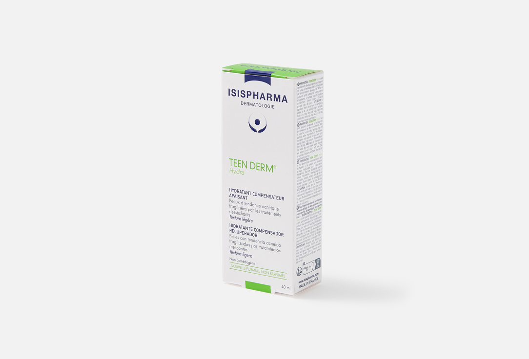 ISISPHARMA DERMATOLOGIE Soothing face moisturizer TEEN DERM HYDRA