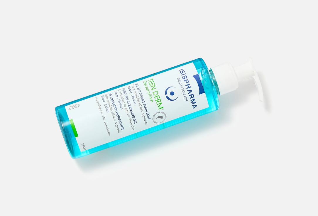 ISISPHARMA DERMATOLOGIE Purifying cleansing gel TEEN DERM Gel Sensitive