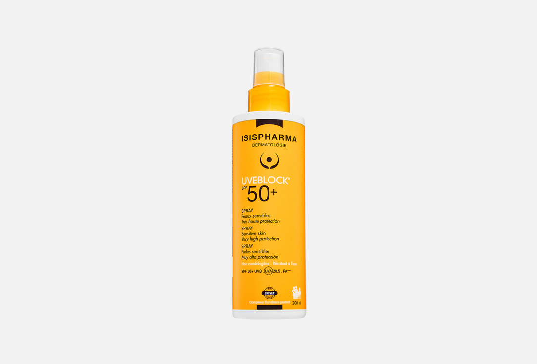 ISISPHARMA DERMATOLOGIE Sunscreen spray SPF50+ UVEBLOCK Spray