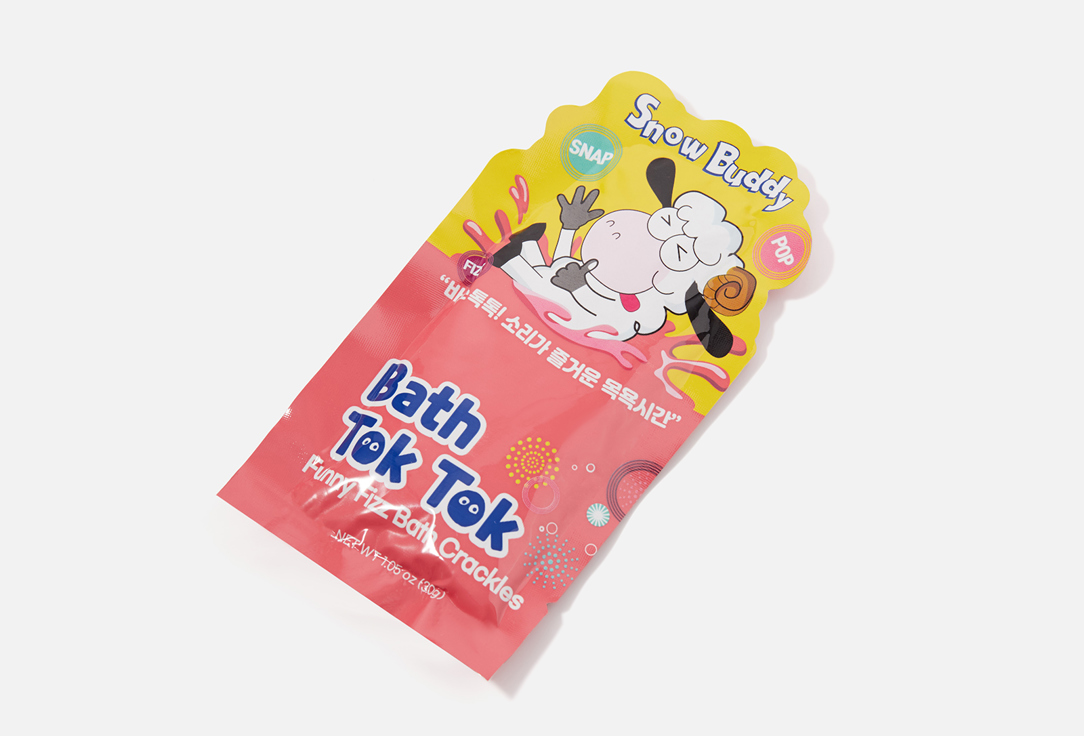Snow Buddy Children's Bath Salt Bath Tok Tok Pink