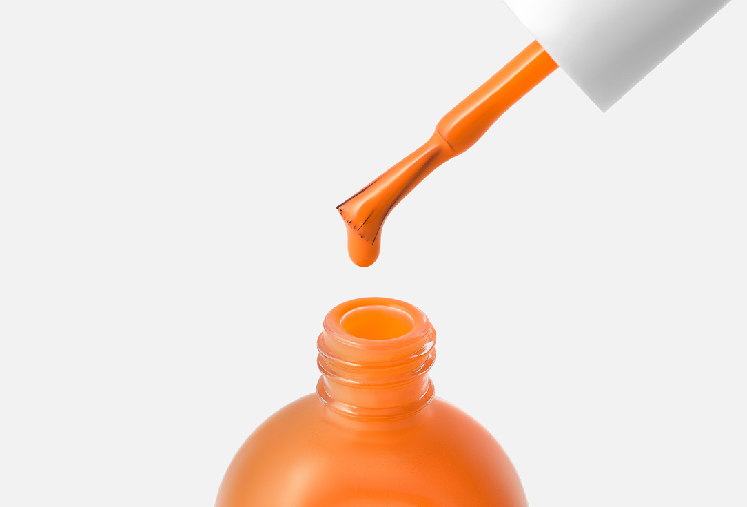 Recipebox Kids nail polish Sticker nail Tropical Orange 10 ml Recipebox Kids nail polish Sticker nail