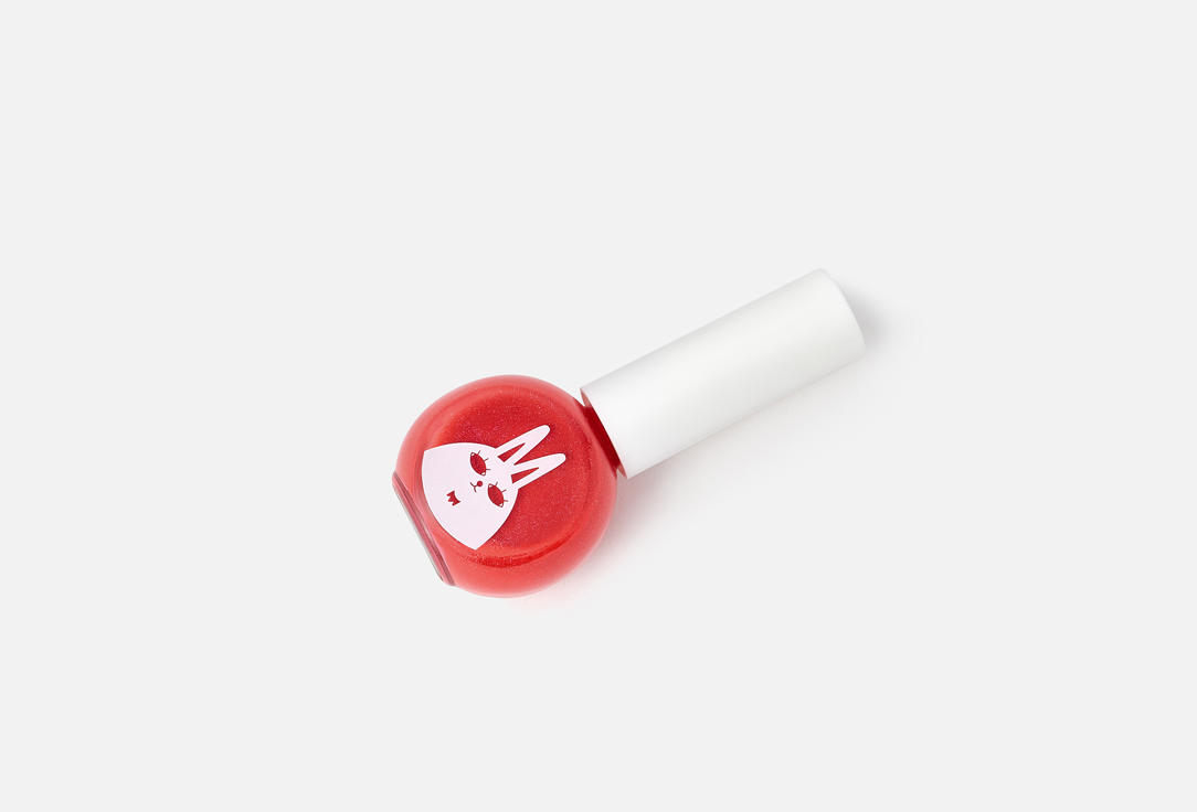 Recipebox Kids nail polish Sticker nail Glossy Pearl Red 10 ml Recipebox Kids nail polish Sticker nail