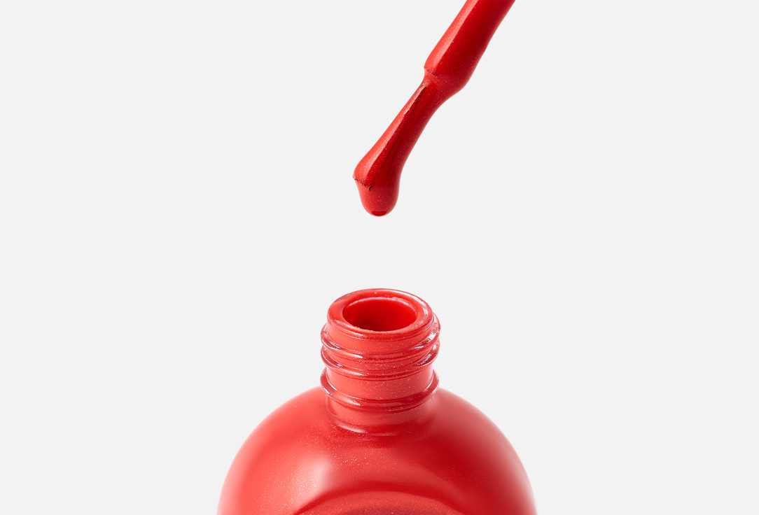 Recipebox Kids nail polish Sticker nail Glossy Pearl Red 10 ml Recipebox Kids nail polish Sticker nail