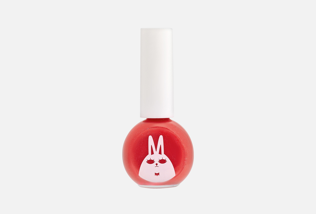 Recipebox Kids nail polish Sticker nail Glossy Pearl Red 10 ml Recipebox Kids nail polish Sticker nail