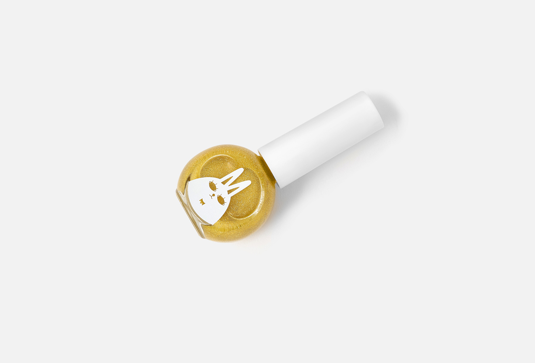 Recipebox Kids nail polish Sticker nail Glossy Pearl Gold 10 ml Recipebox Kids nail polish Sticker nail