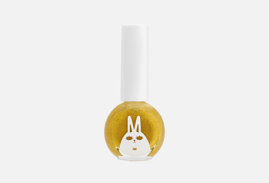 Recipebox Kids nail polish Sticker nail Glossy Pearl Gold 10 ml Recipebox Kids nail polish Sticker nail