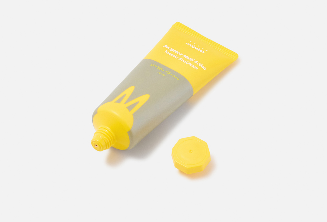 Recipebox Sunscreen Cream SPF50+ PA++++ Multi-action tone up