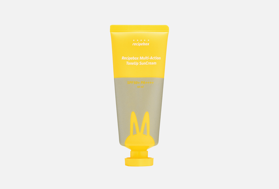 Recipebox Sunscreen Cream SPF50+ PA++++ Multi-action tone up