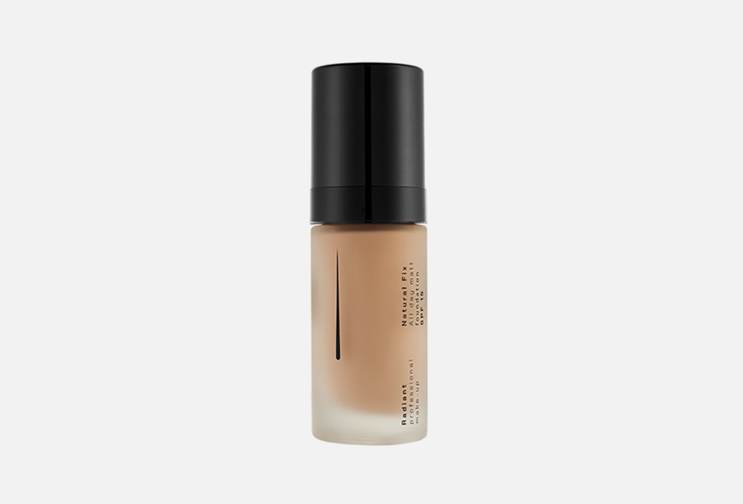 Radiant Professional Make-Up Long-Lasting Mattifying Foundation SPF 15 Natural Fix 06, Tan 30 ml Radiant Professional Make-Up Long-Lasting Mattifying Foundation SPF 15 Natural Fix