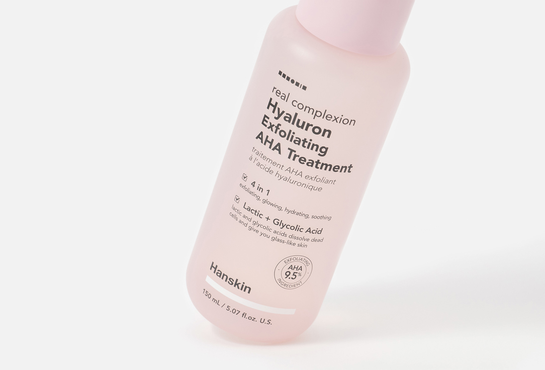 Hanskin Smoothing & Softening Toner Hyaluron Exfoliating AHA Treatment 150 ml Hanskin Smoothing & Softening Toner Hyaluron Exfoliating AHA Treatment