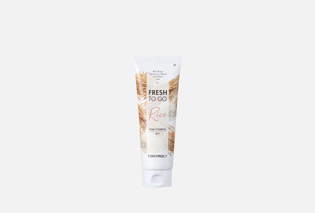 Tony Moly Gentle exfoliating foam cleanser Fresh to Go Rice 170 ml Tony Moly Gentle exfoliating foam cleanser Fresh to Go Rice