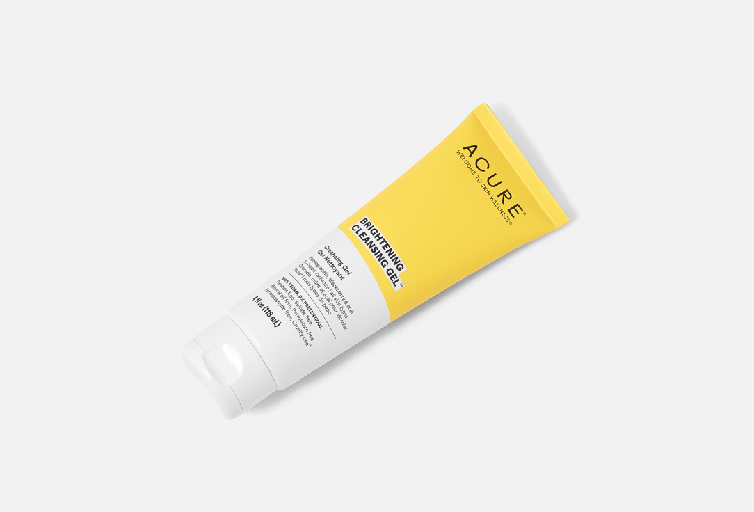 Acure Facial Cleansing Gel Brilliantly Brightening