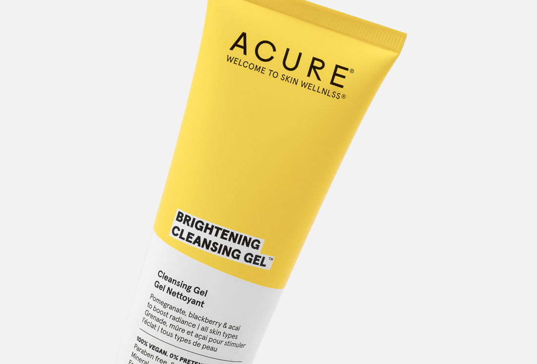 Acure Facial Cleansing Gel Brilliantly Brightening