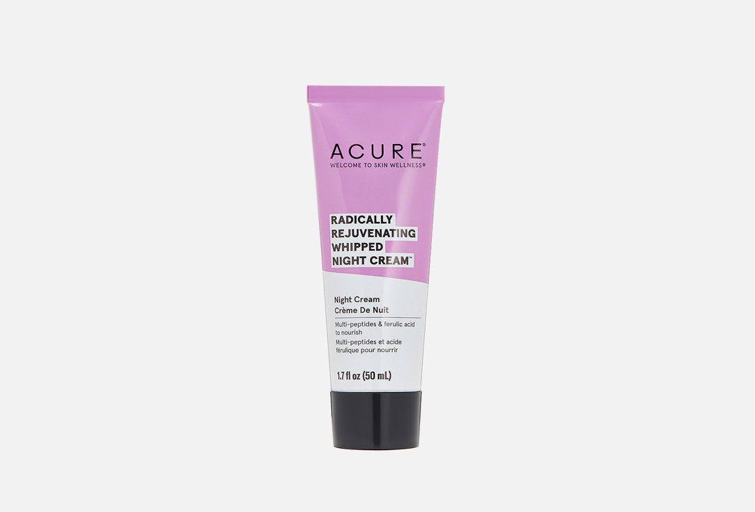 Acure Revitalizing Whipped Night Facial Cream Radically Rejuvenating