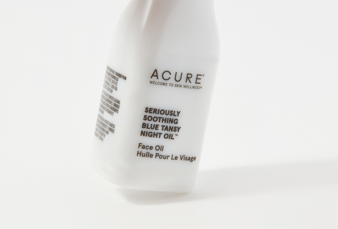Acure Nourishing Night Facial Oil Seriously Soothing Blue Tansy