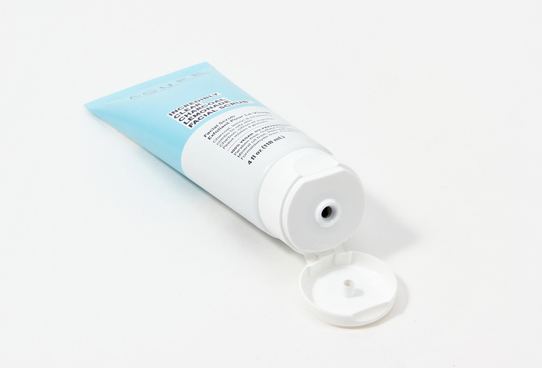 Acure Purifying Facial Scrub Incredibly Clear Charcoal Lemonade