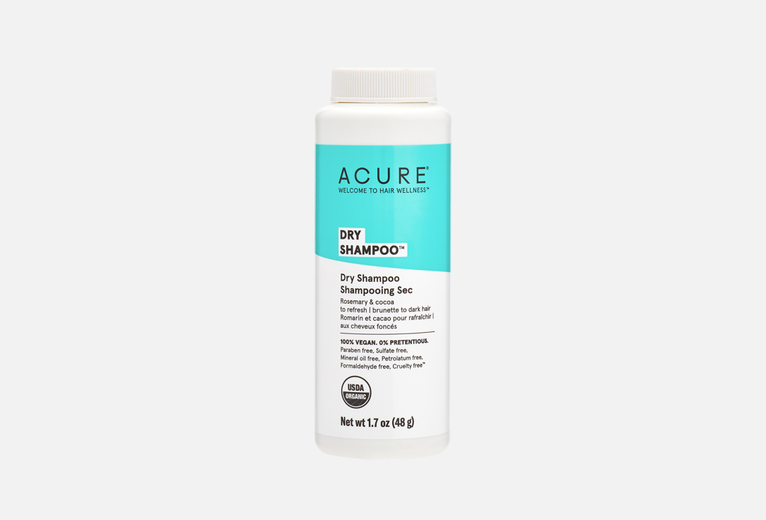 Acure Color-tinted Dry Shampoo Dry Shampoo For Brunette to Dark Hair