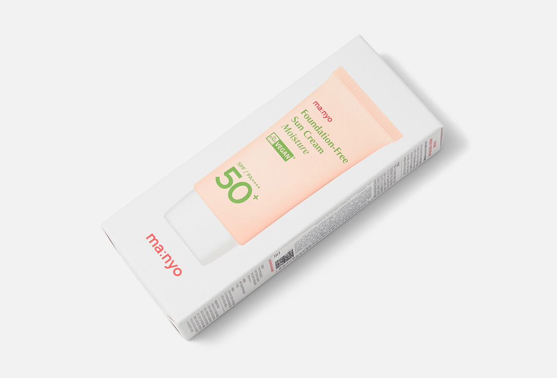 ma:nyo Sunscreen Face Toning Cream SPF 50+ Foundation-Free Sun Cream Moisture