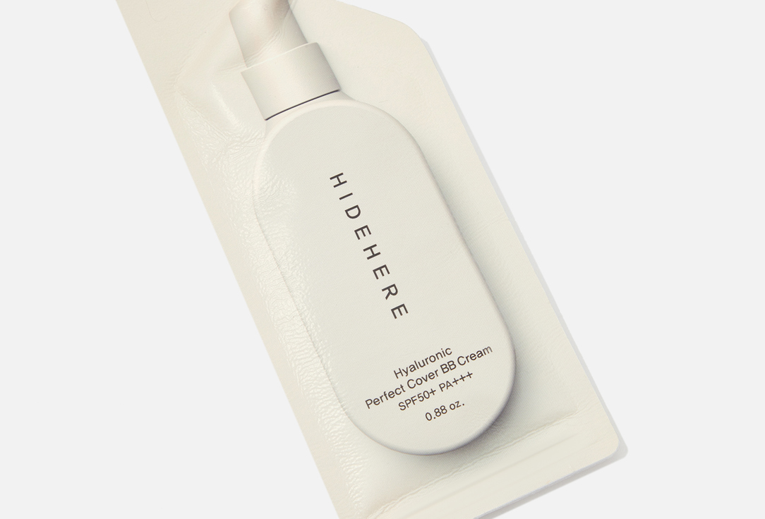 Hidehere Face BB Cream SPF50 Hyaluronic Perfect Cover
