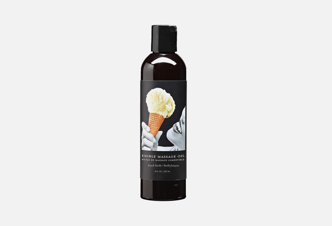 Earthly Body Body Massage Oil Edible Massage Oil Vanilla 237 ml Earthly Body Body Massage Oil Edible Massage Oil Vanilla