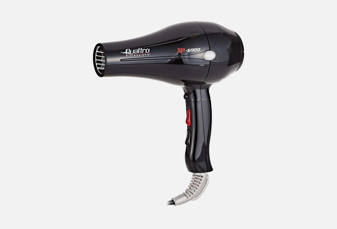 Quattro Professional Hair Dryer XP 6900 Black 1 pcs Quattro Professional Hair Dryer XP 6900