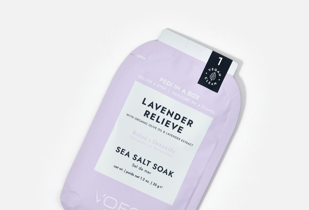 Voesh Foot Care Set Pedi Moments Lavender 4 pcs Voesh Foot Care Set Pedi Moments Lavender