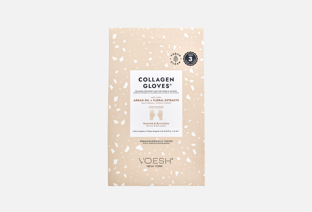 Voesh Hand Care Set Collagen Gloves 1 pcs Voesh Hand Care Set Collagen Gloves