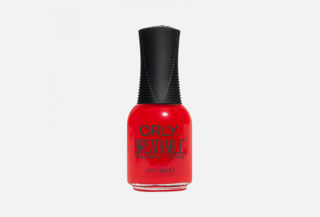Orly Лак для ногтей Breathable Cherry bomb 18 мл Orly Лак для ногтей Breathable