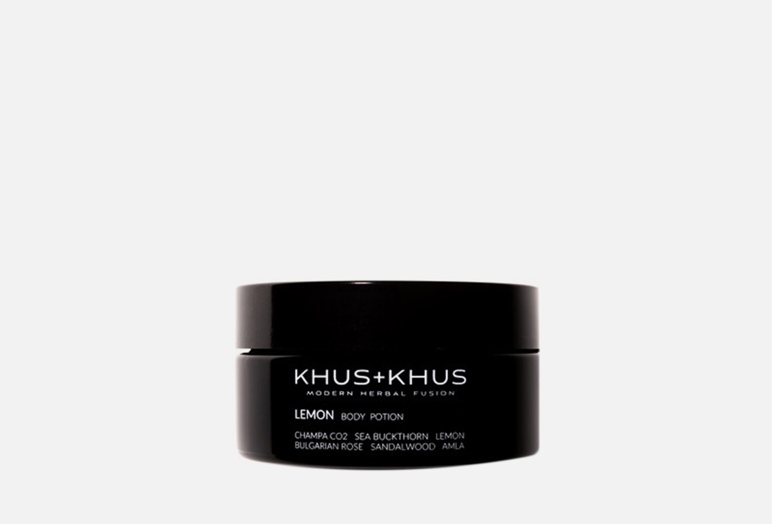 Khus+Khus Body potion Lemon 200 ml Khus+Khus Body potion Lemon