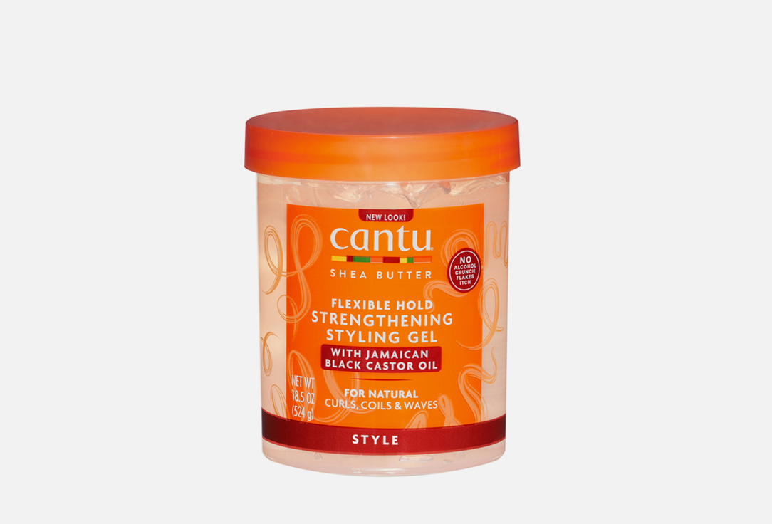 CANTU Hair Styling Gel Jamaican Black Castor Oil Gel 524 g CANTU Hair Styling Gel Jamaican Black Castor Oil Gel