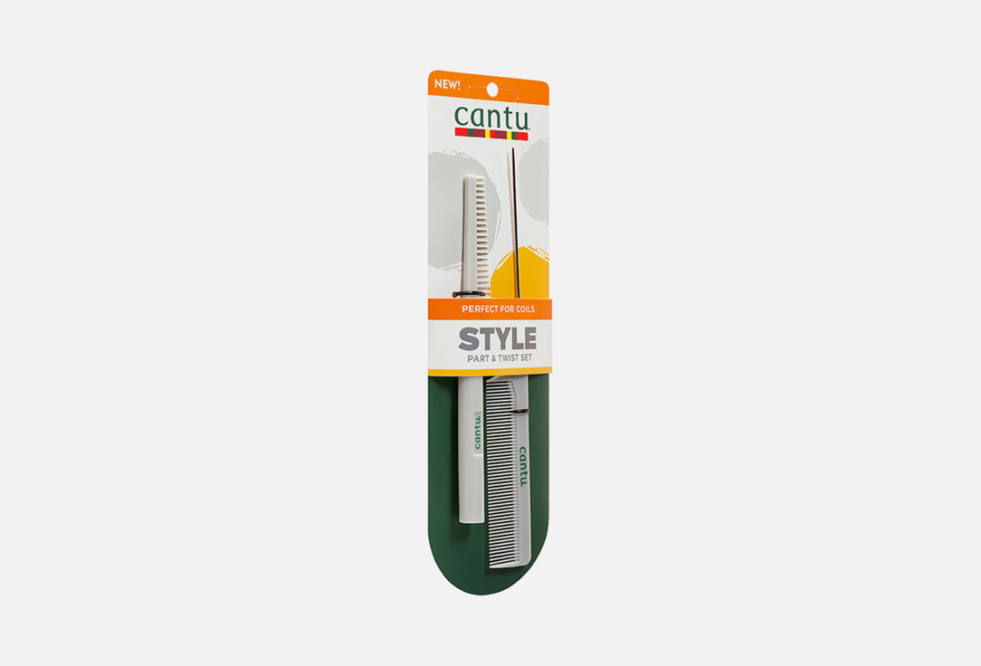 CANTU Hair Comb Set Spiral Comb